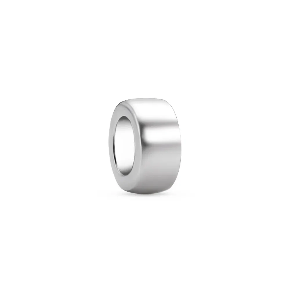Stopper Life Abstrata em Prata 925