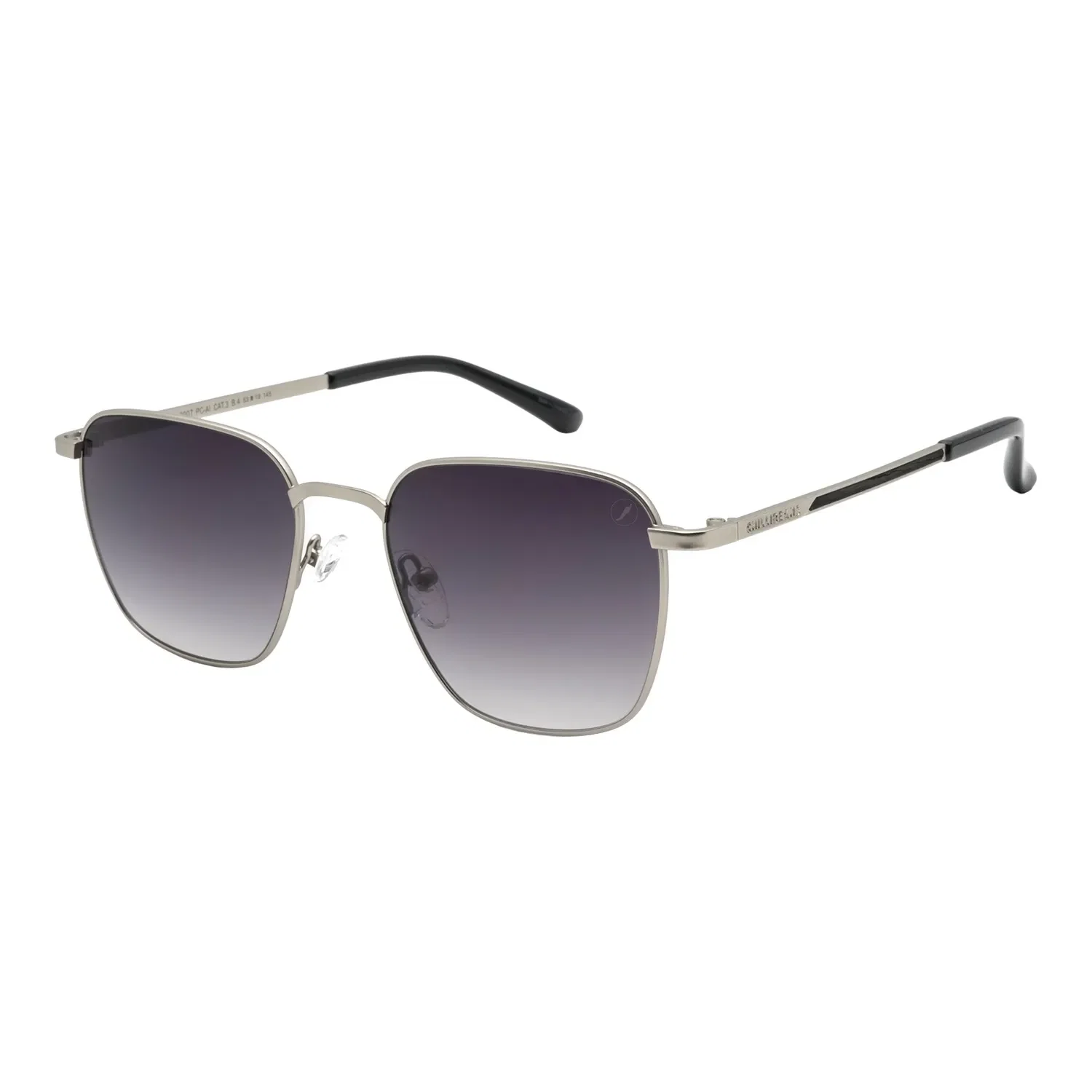 Óculos de Sol Masculino Chilli Beans Quadrado Degrade Prata — imagem 1