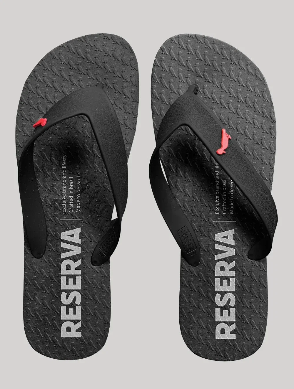 Chinelo Reserva Masculino RSV Made To The World Preto