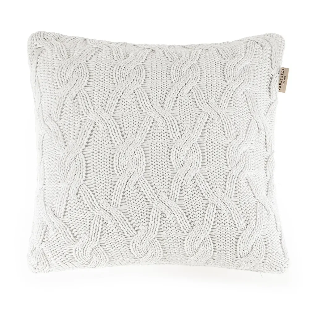 Almofada Tricot Vittoria 100% Algodão Branco