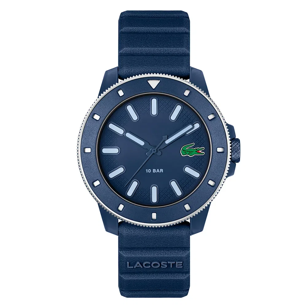 Relógio Lacoste Masculino Borracha Azul 2011413 — imagem 1