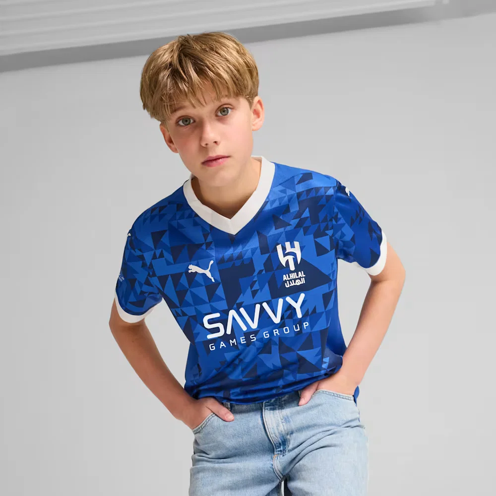 Camisa Al Hilal Saudi F.C. Home 24/25 Juvenil