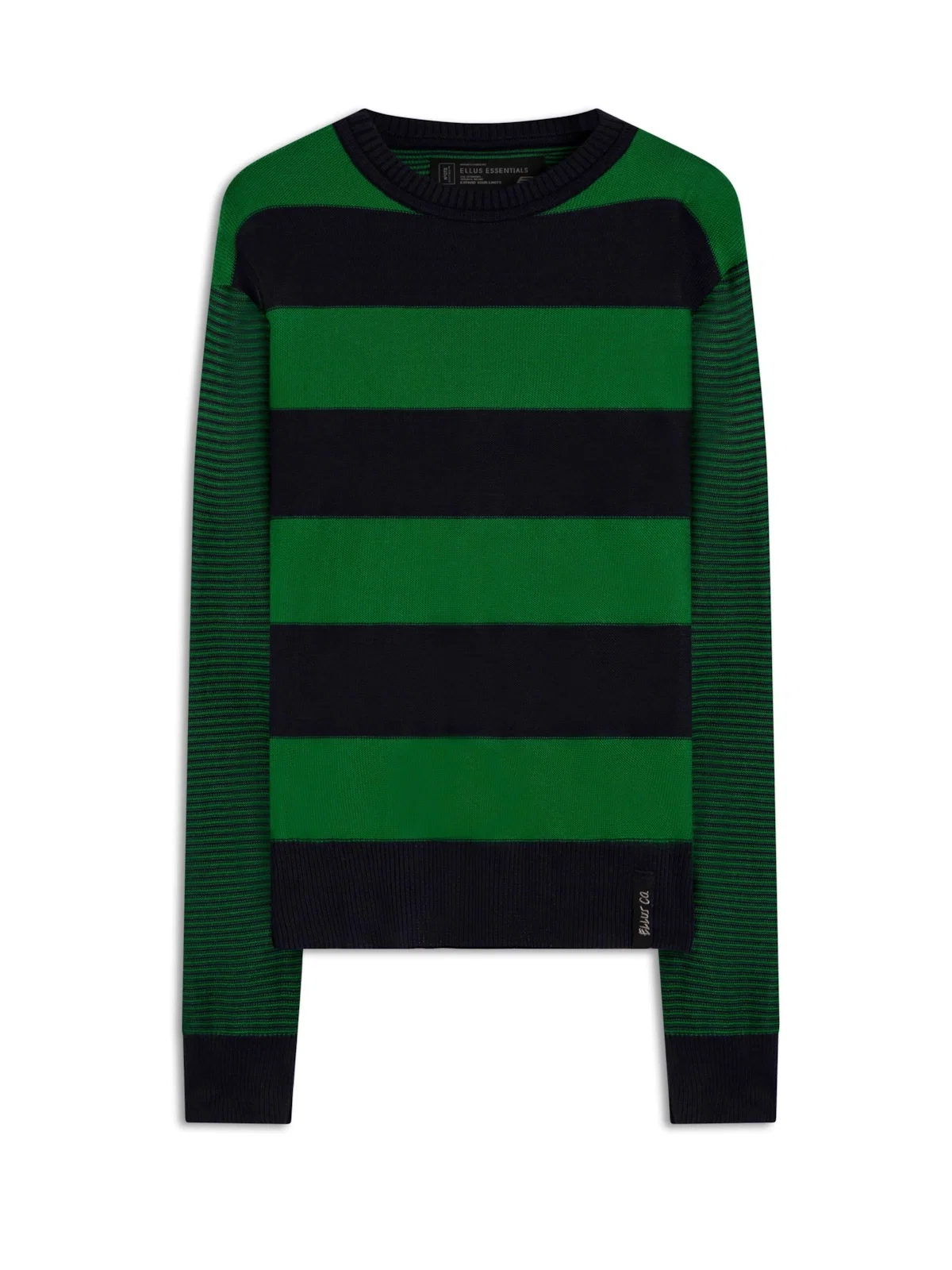 Tricot Colorblock Stripes Ellus Dark Navy