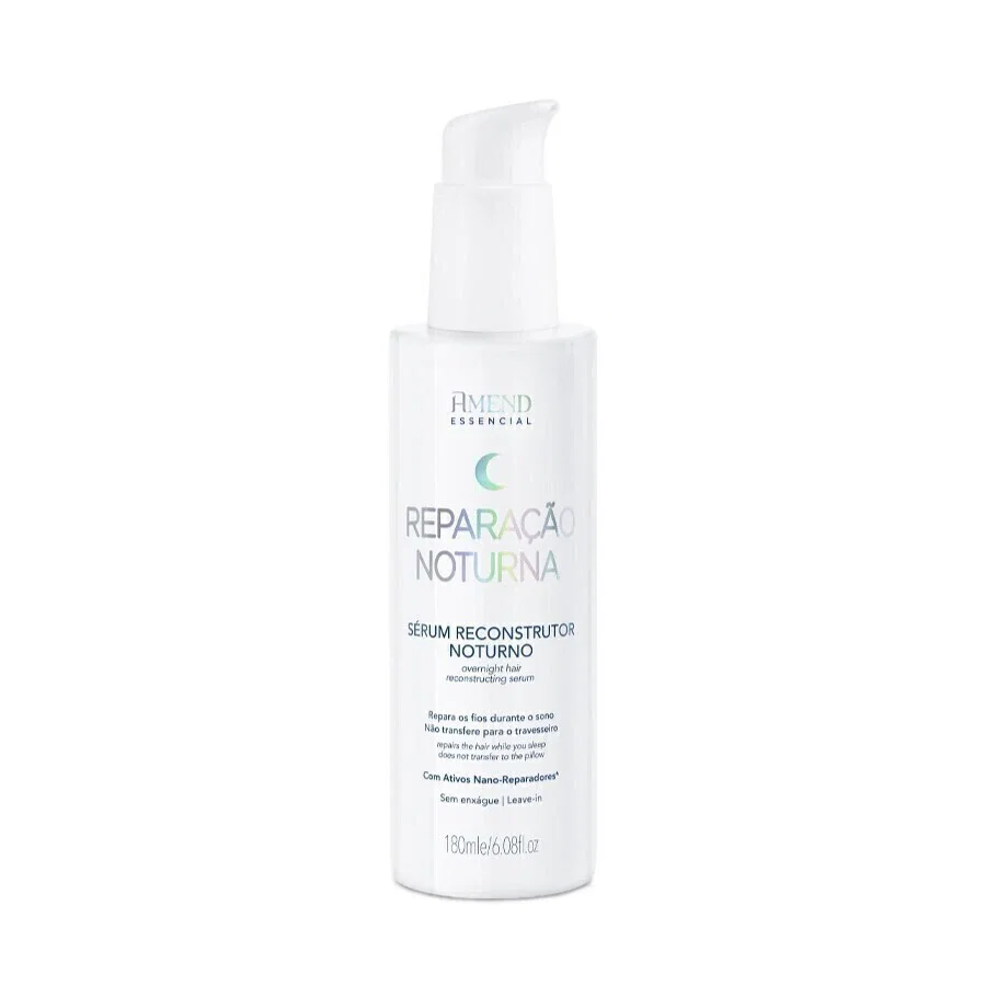 Sérum Reconstrutor Noturno Amend Essencial Reparação Noturna 180ml