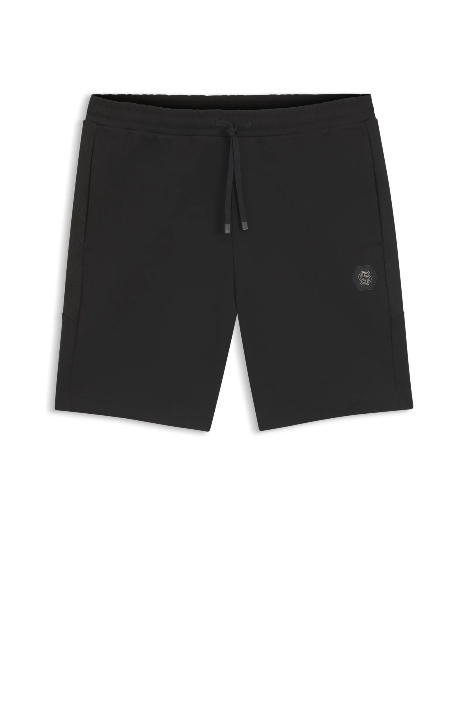 Shorts Em Algodão Com Monograma Double B