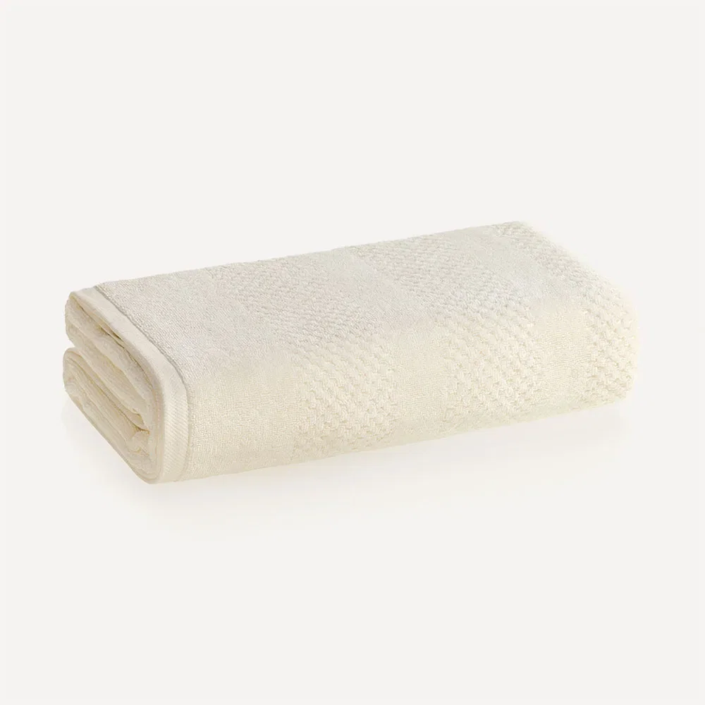 Toalha Banhão 100% Algodão Fio Zero Twist Roma Ivory
