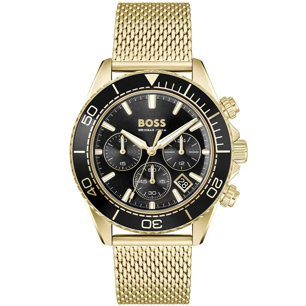 Relógio Boss Sealiner Masculino em Aço Dourado 1514320 — imagem 1