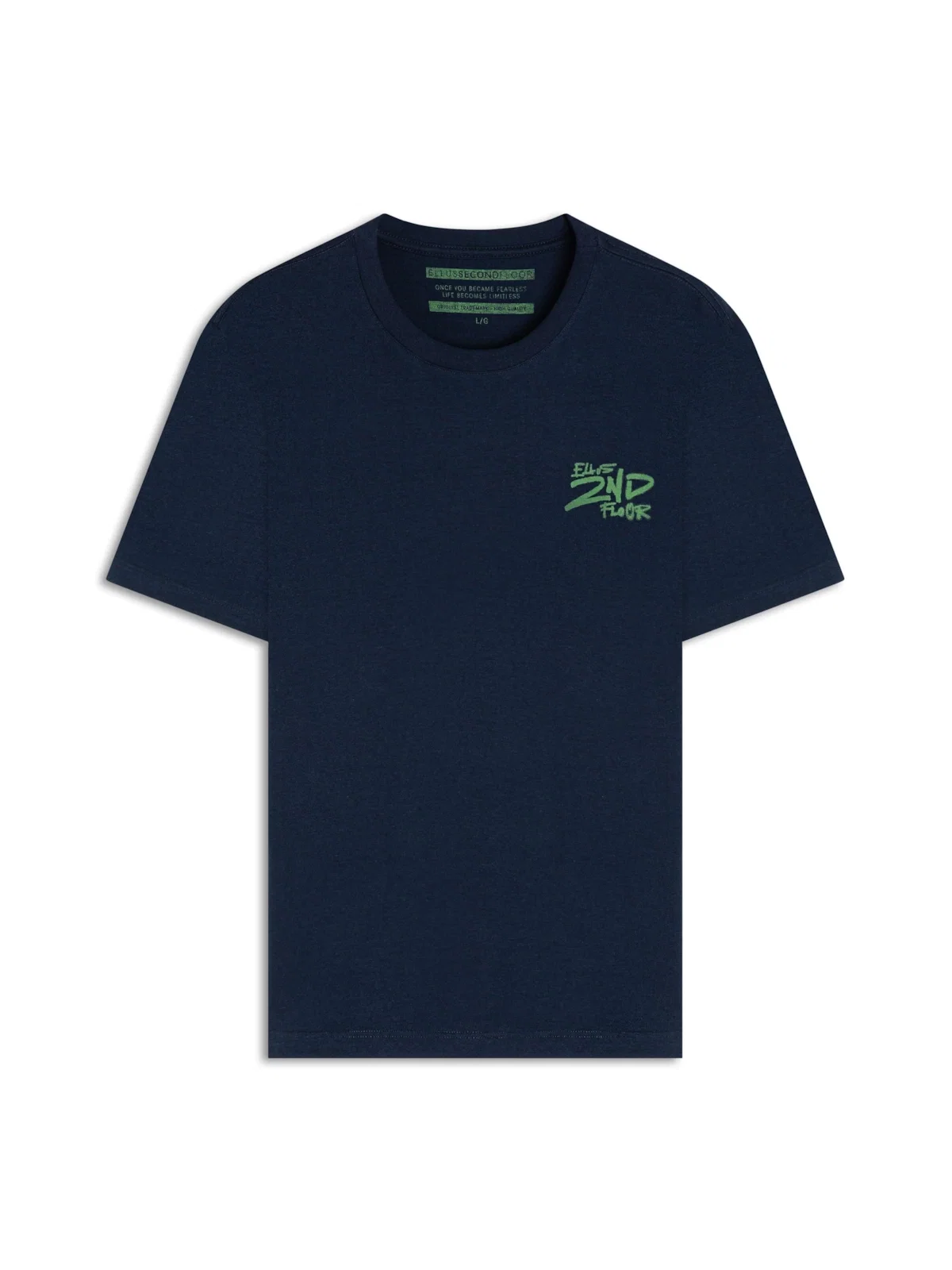 T-Shirt 2nd Floor Graffiti Classic Dark Navy — imagem 1