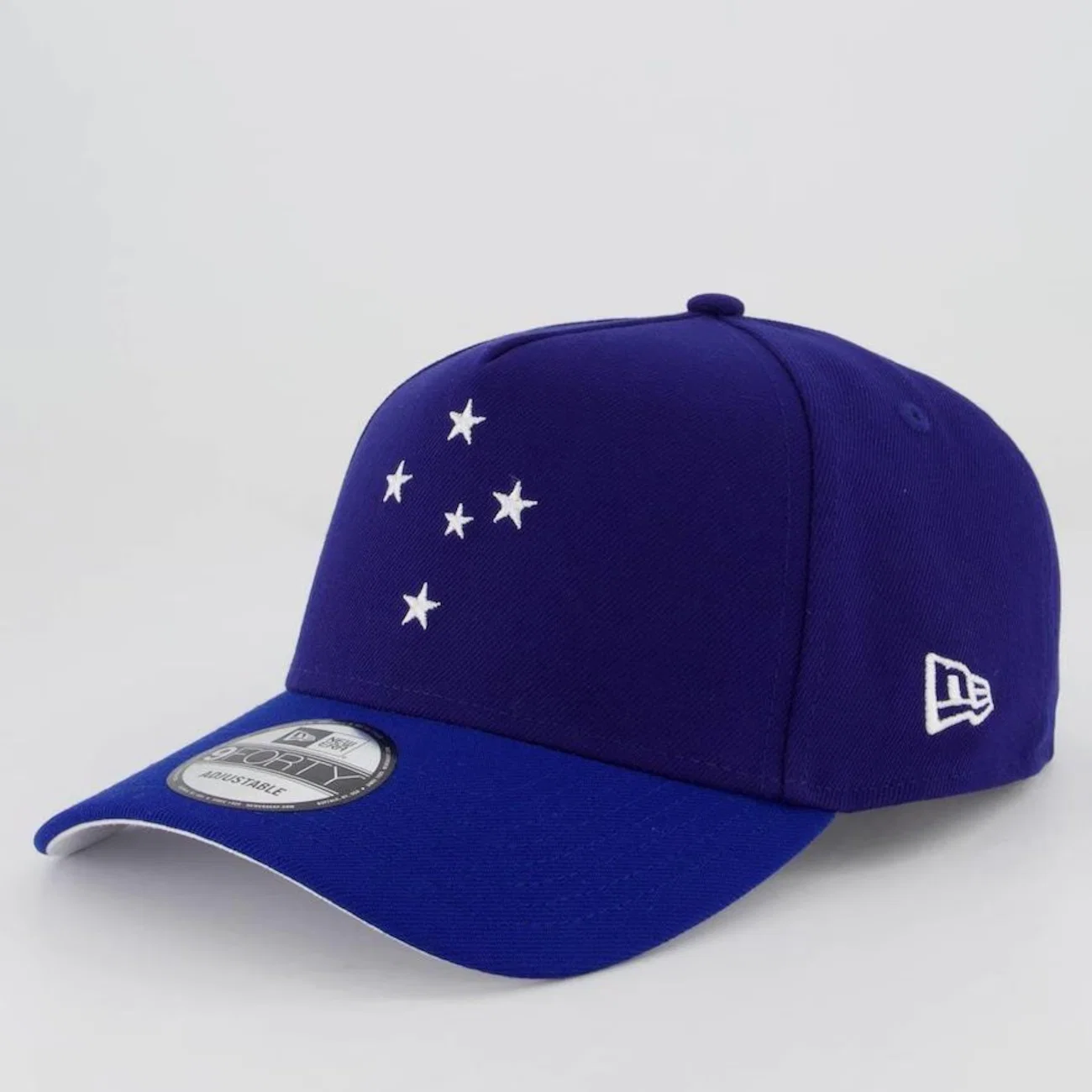 Boné Aba Curva New Era Cruzeiro Stars - Snapback - Adulto