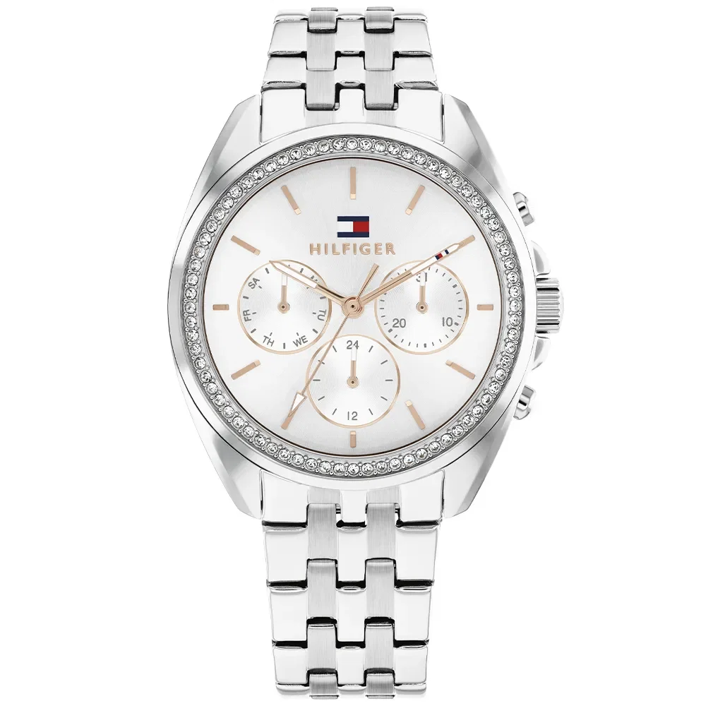 Relógio Tommy Hilfiger Mellie Feminino em Aço Prateado 1782802