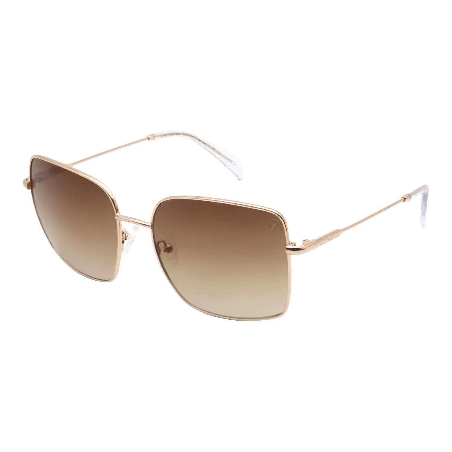 Óculos de Sol Feminino Chilli Beans Quadrado Dourado — imagem 1