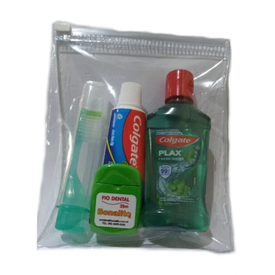Kit Higiene Bucal para Viagem com Envelope Bonalito