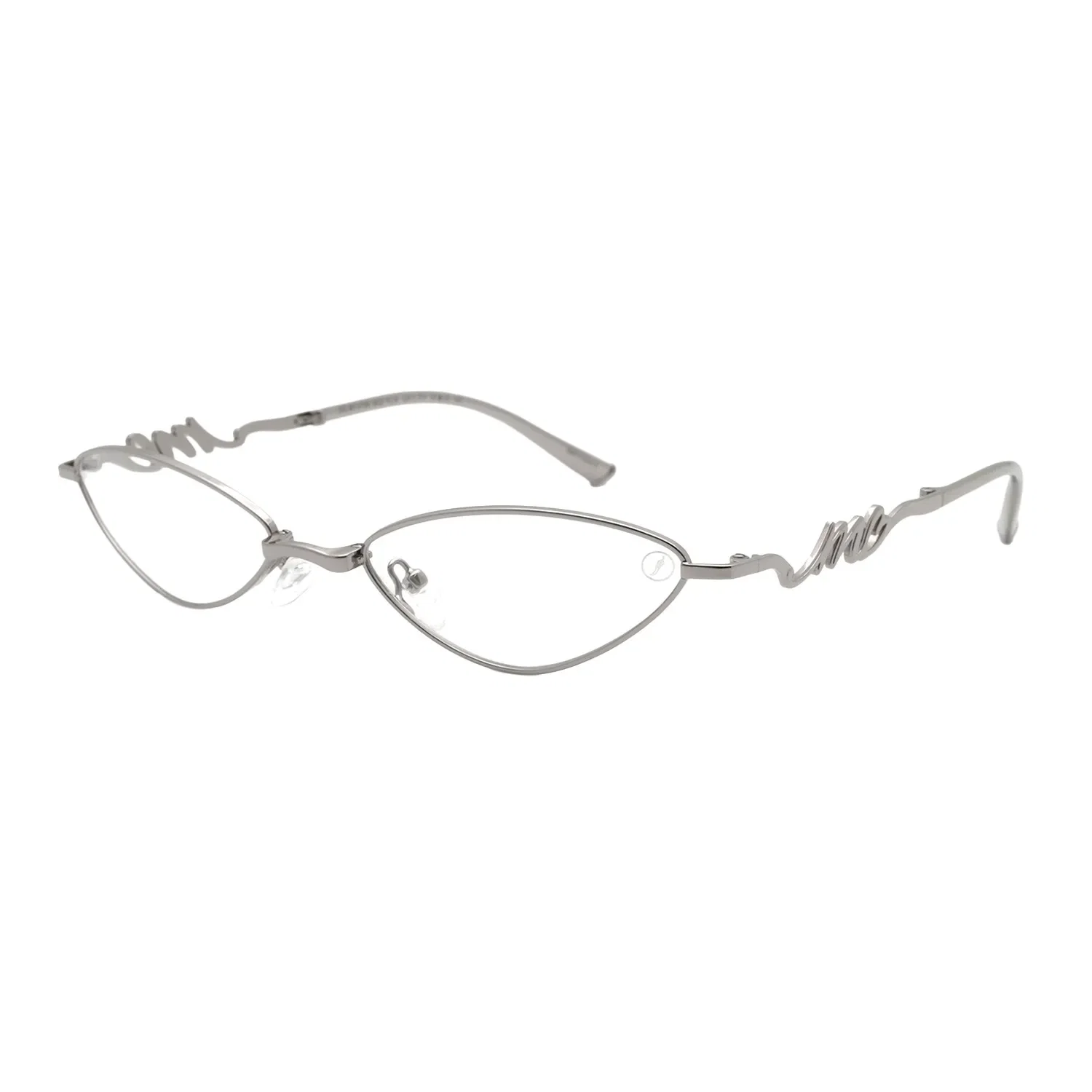 Óculos de sol Feminino Maldito Paris Metal Transparente — imagem 1
