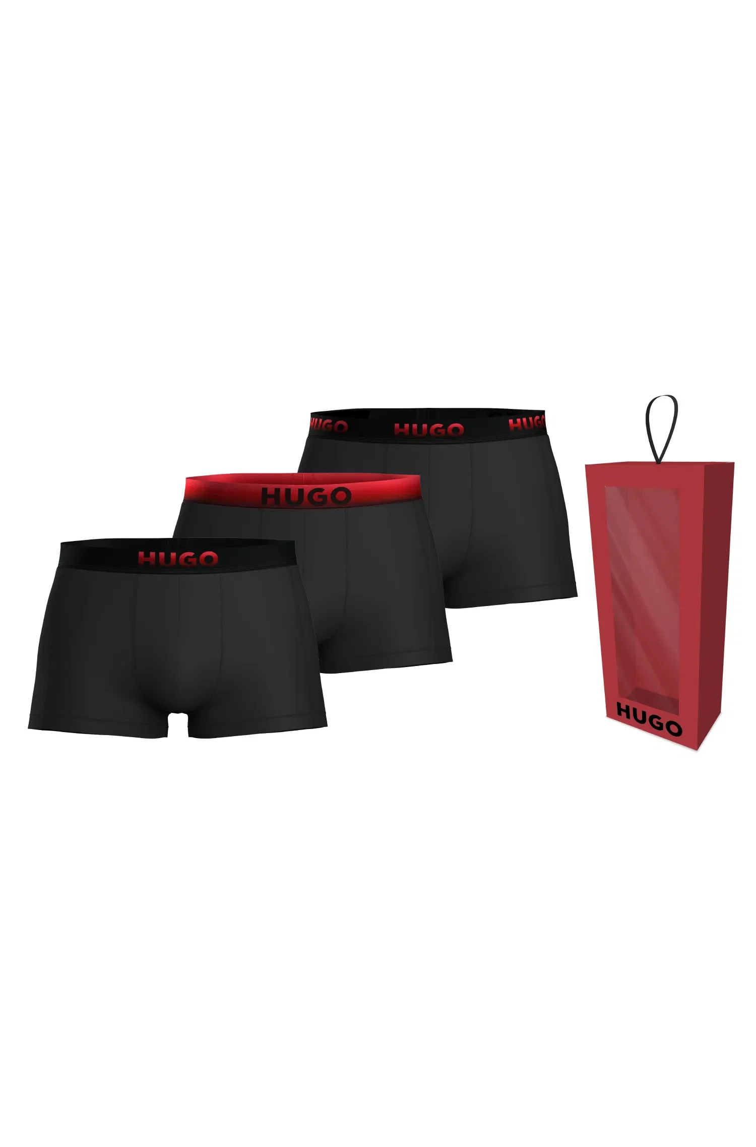 Pack Com Três Cuecas De Algodão