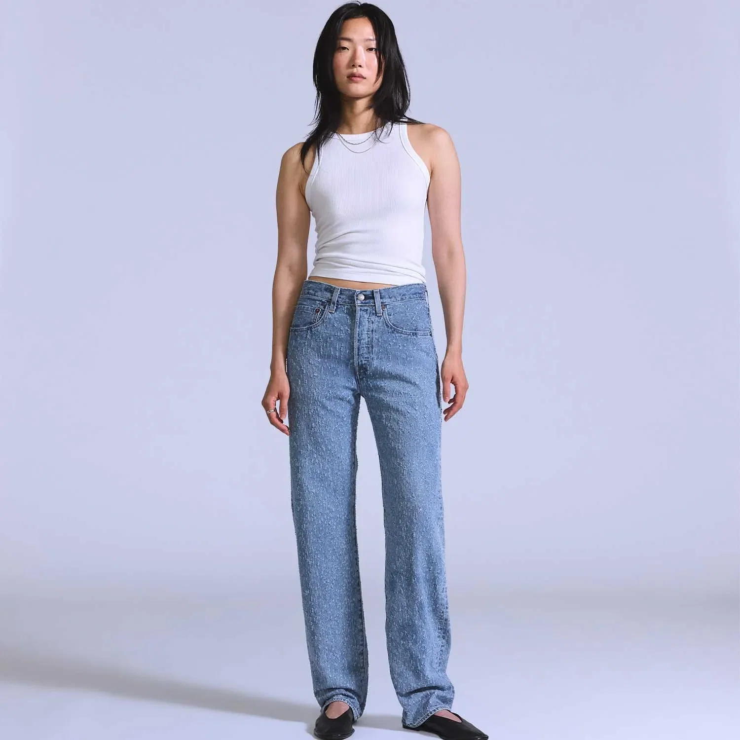 Calça Jeans Levi's® Blue Tab 501® 70's Lavagem Clara — imagem 1