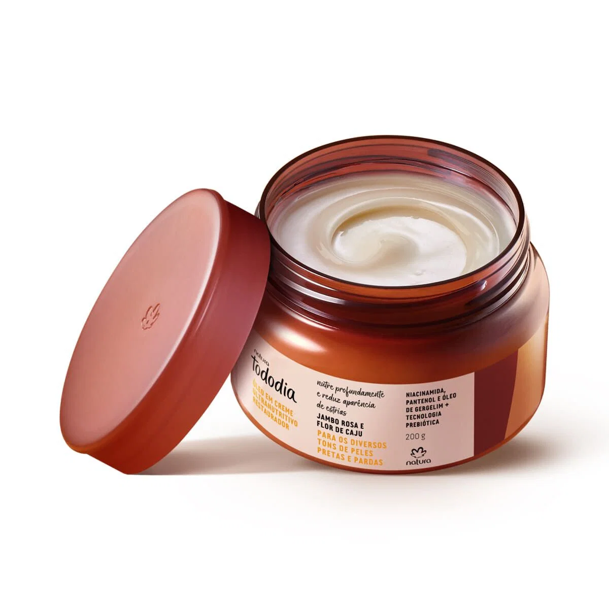 Óleo em Creme Ultranutritivo Restaurador Tododia Jambo Rosa e Flor de Caju 200 ml