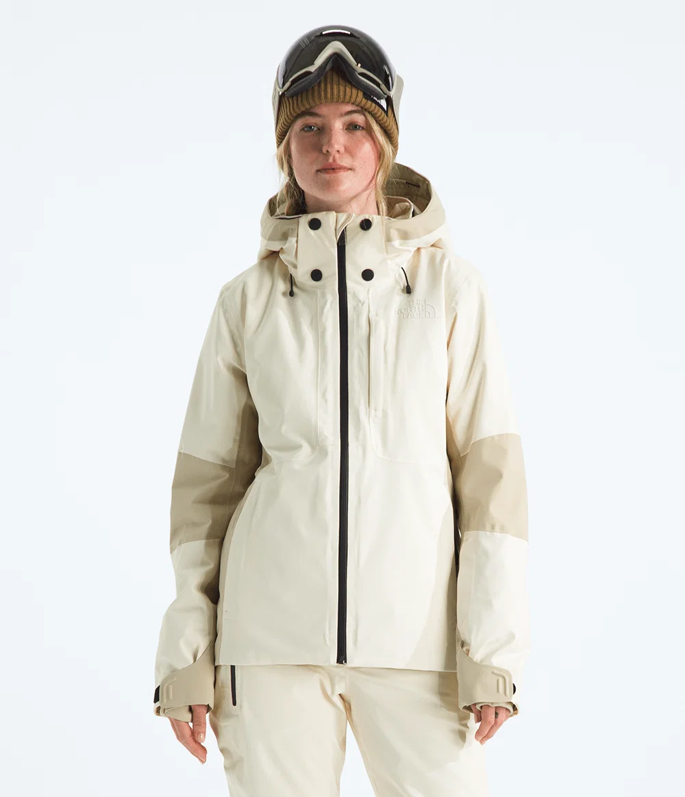 Jaqueta Feminina Lenado White Dune / Gravel