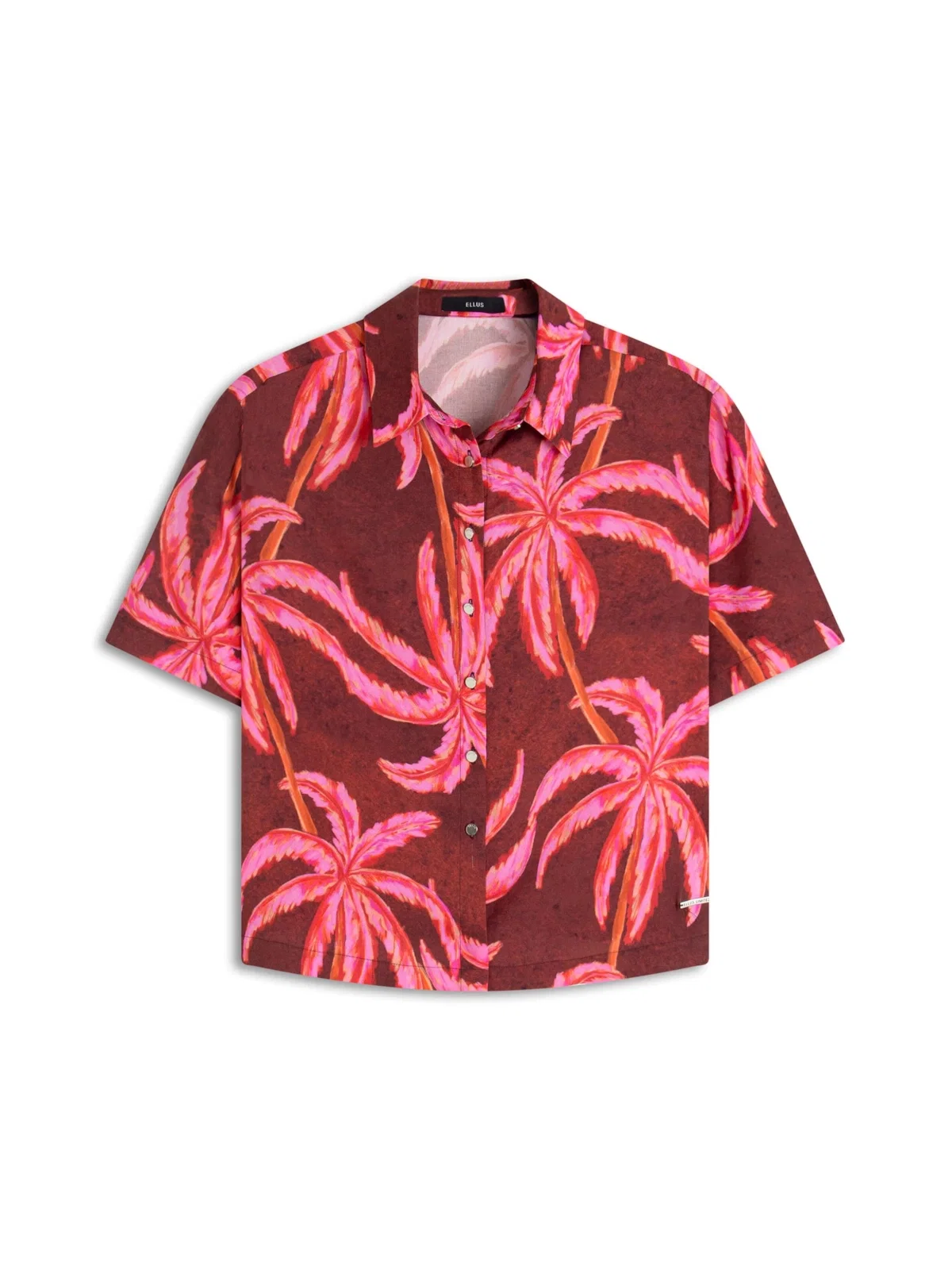Camisa Palms Summer Petit Vermelho — imagem 1