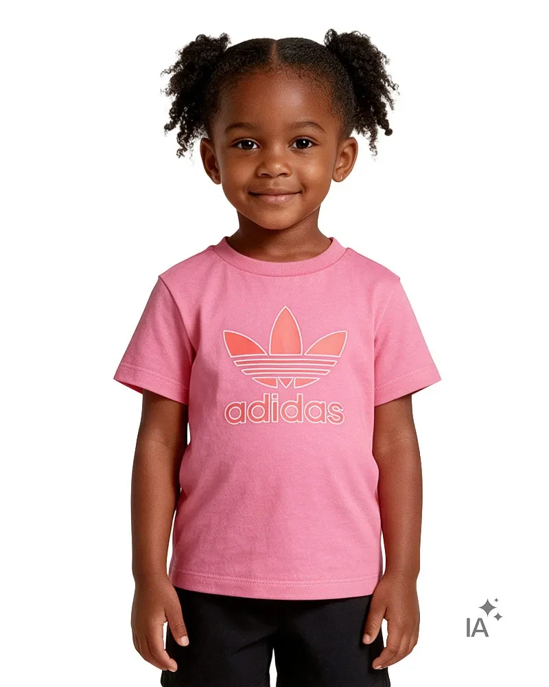 Camiseta Adidas Trefoil Essentials Infantil