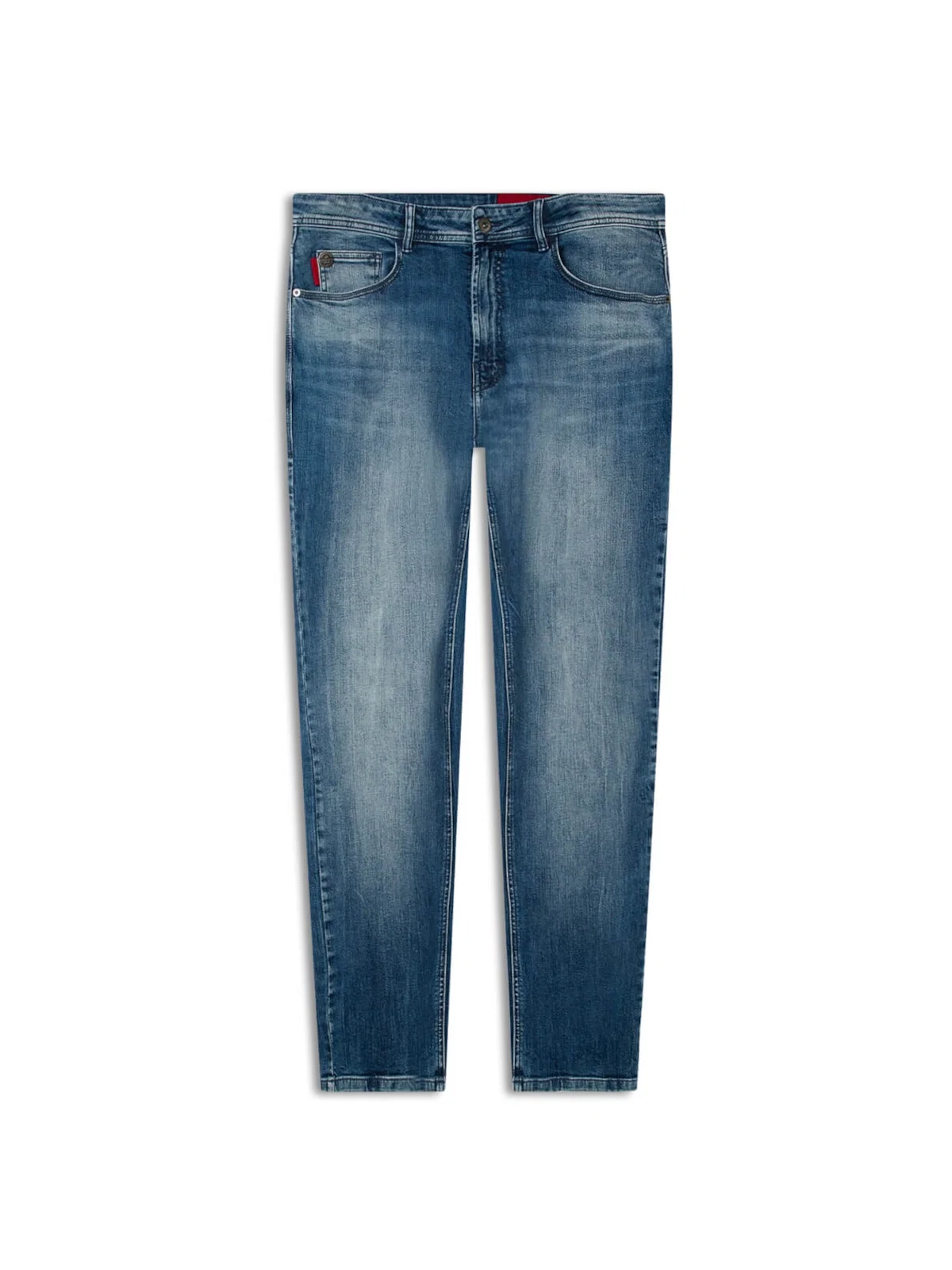 Calça High Comfort Stretch Slim Filigrana Lav.Claro — imagem 1