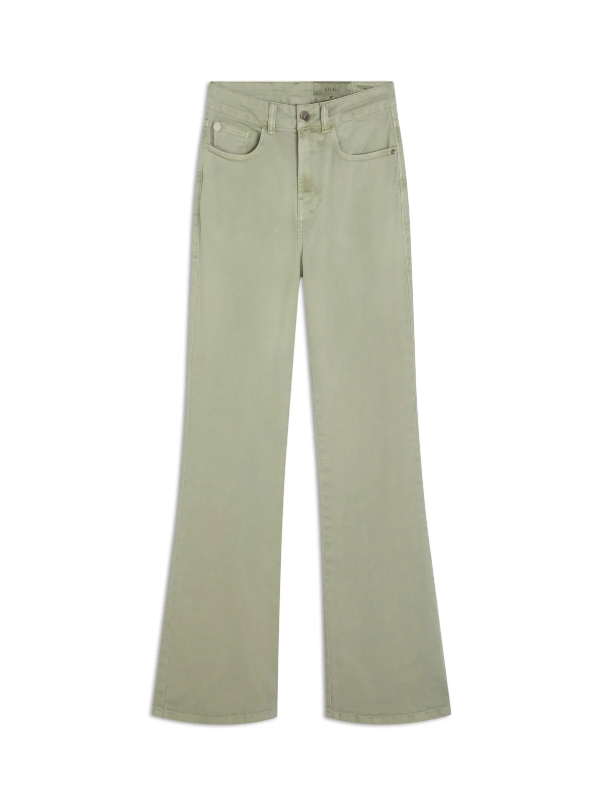 Calça Vintage Denim Color Verde Seco — imagem 1