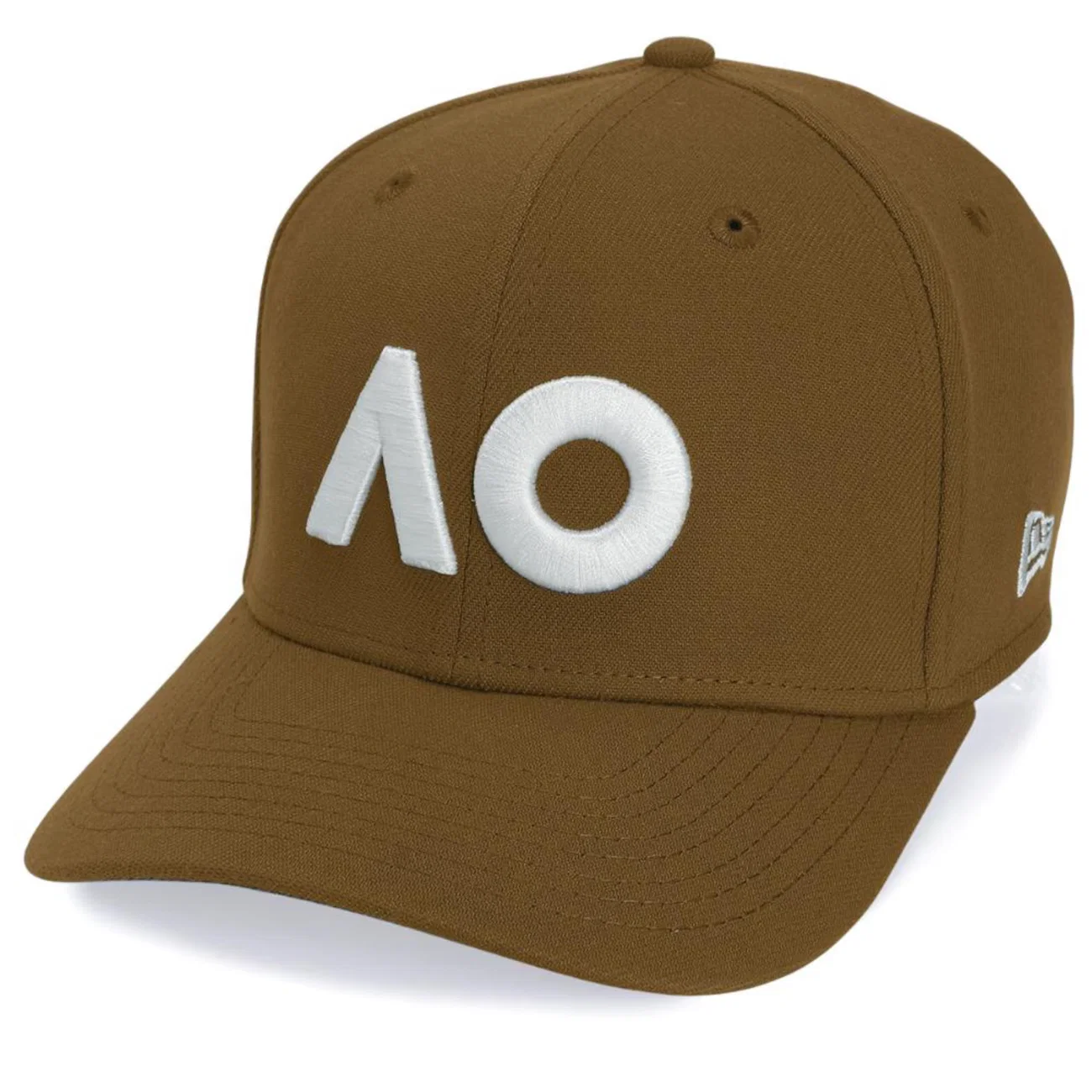 Boné Adulto New Era 9seventy Stretch Snap Australian Open 26 Aba Curva — imagem 1