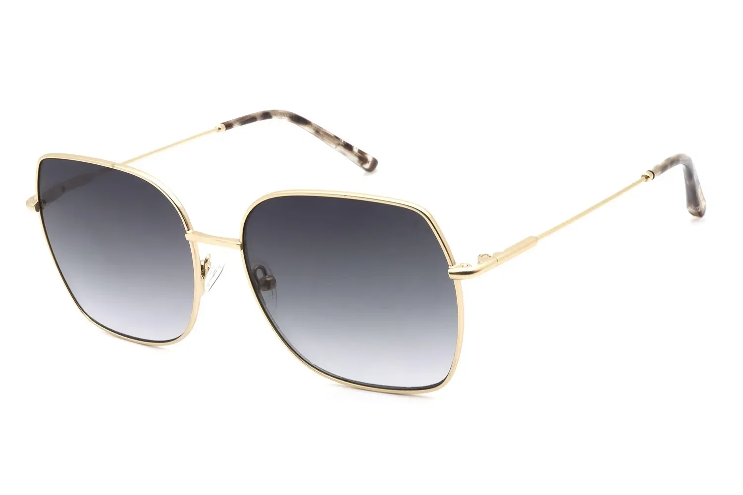 Óculos de Sol Feminino Chilli Beans Quadrado Dourado — imagem 1