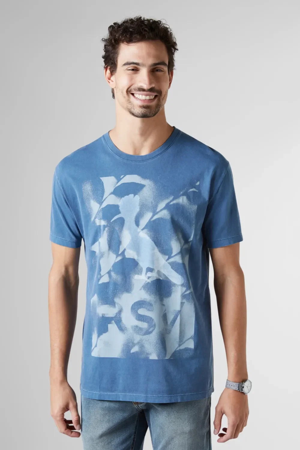 Camiseta Estampada Pica Folhagem RESERVA — imagem 1