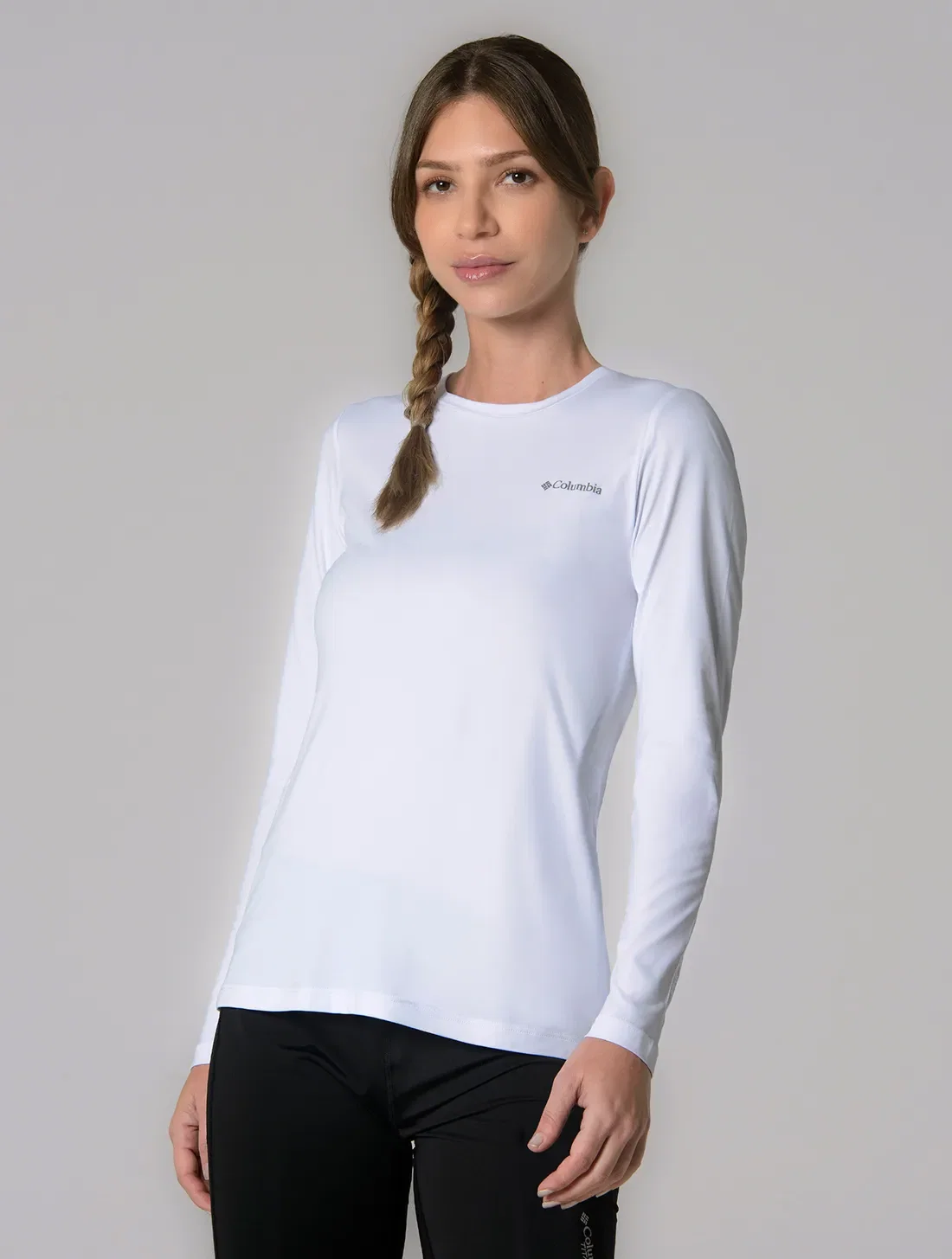 Camiseta Columbia Feminina M/L Neblina — imagem 1