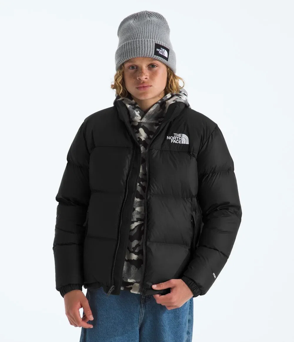 Jaqueta Infantil Teen 1996 Retro Nuptse TNF Black