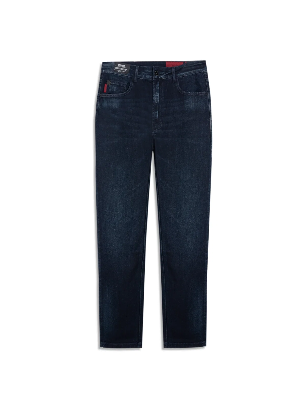Calça Overcast Elastic Straight 1897-Lav. Escuro C/Resina — imagem 1