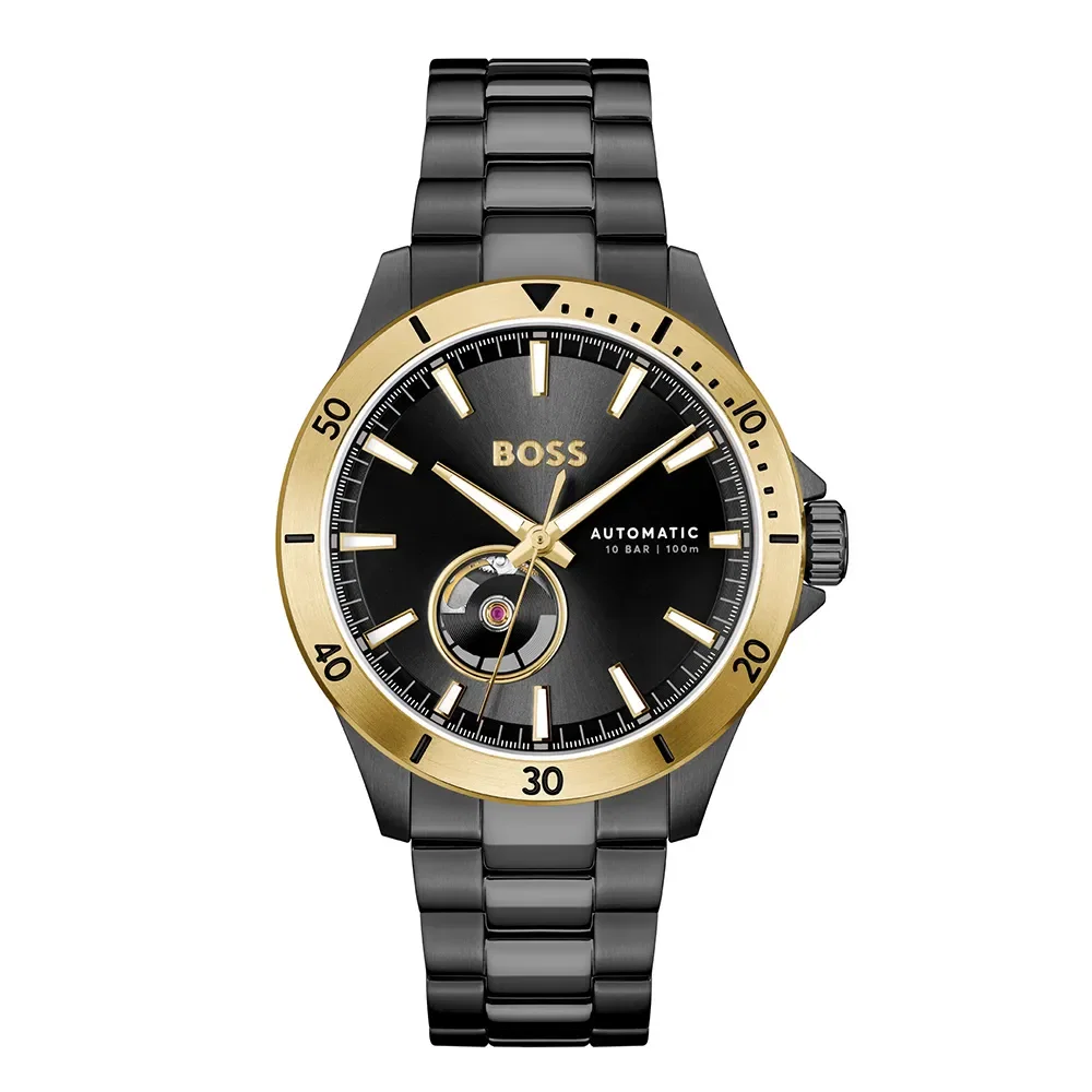 Relógio Boss Troper Automático Masculino Preto - 1514203 — imagem 1