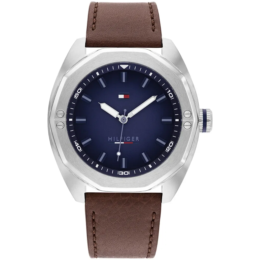 Relógio Tommy Hilfiger Shane Masculino em Couro Marrom 1792255