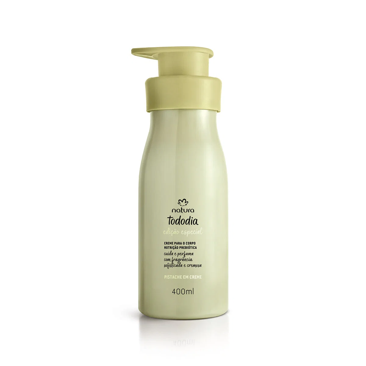 Creme Desodorante Nutritivo para o Corpo Tododia Pistache em Creme 400 ml