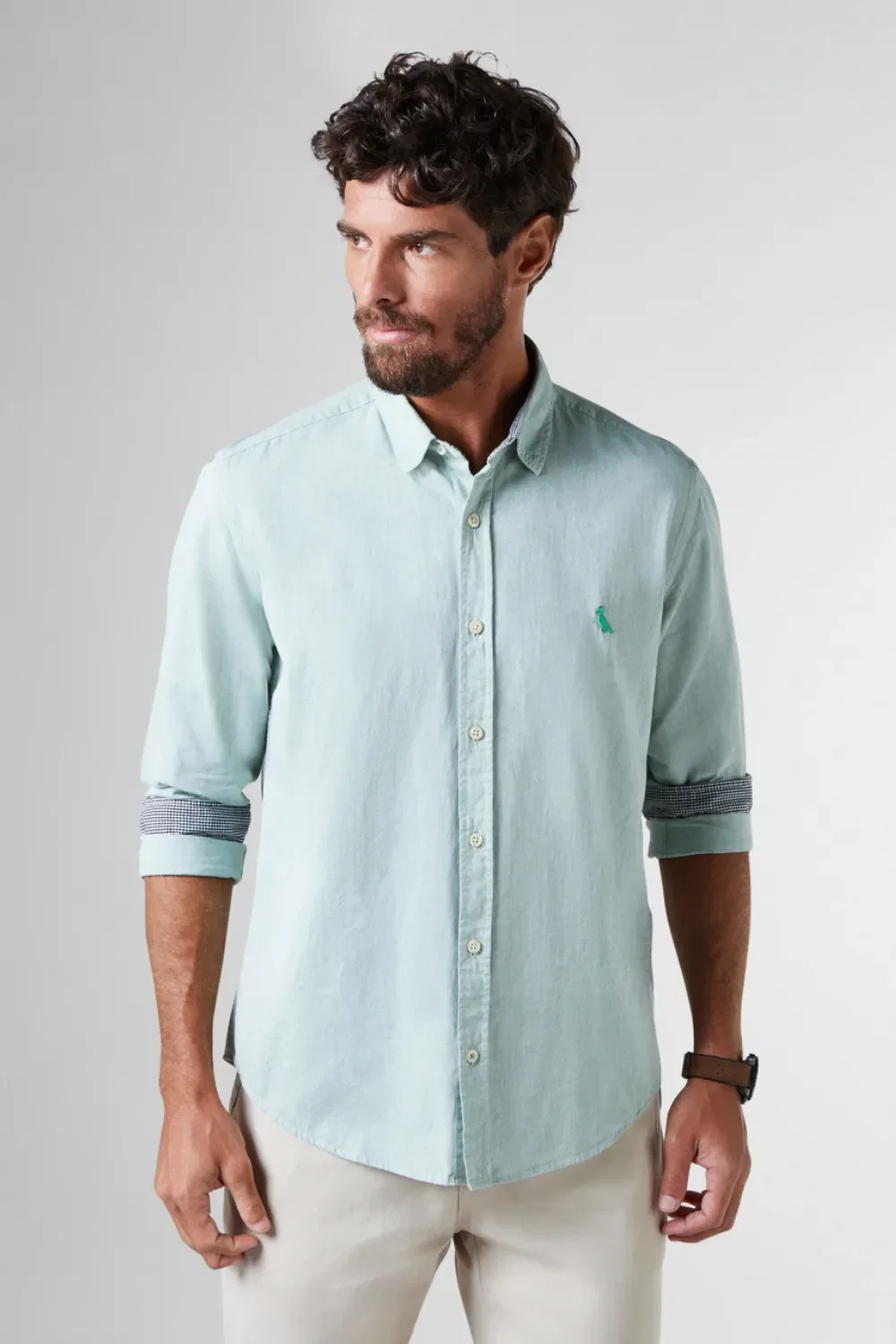 Camisa Regular Chambray INV18