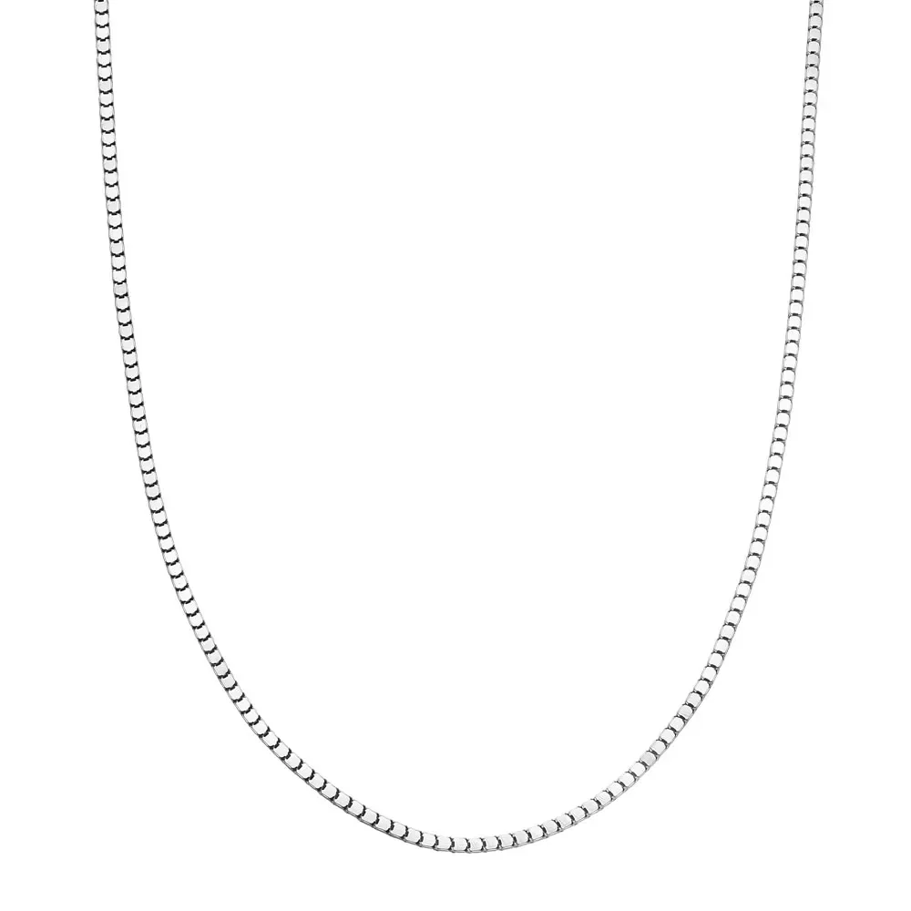 Corrente Milano em Prata 925, 50cm