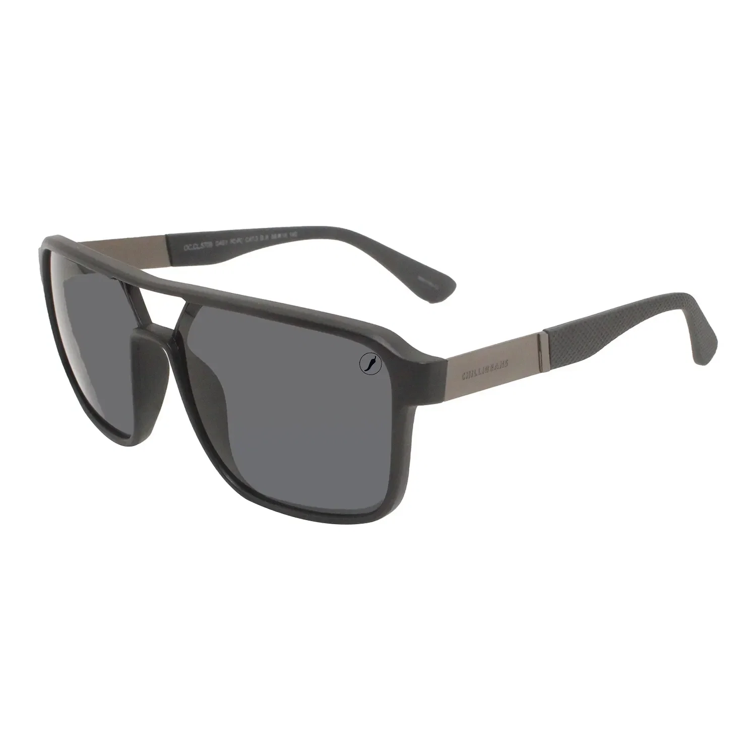 Óculos de Sol Masculino Chilli Beans Quadrado Preto — imagem 1
