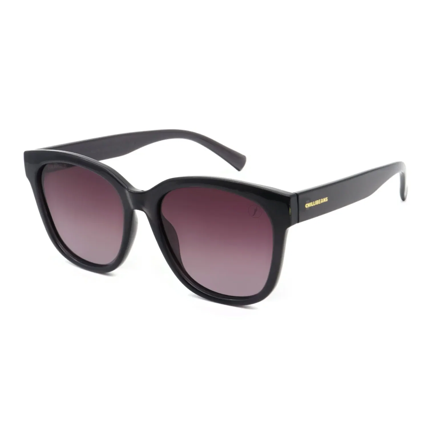 Óculos de Sol Feminino Chilli Beans Quadrado Polarizado Roxo — imagem 1