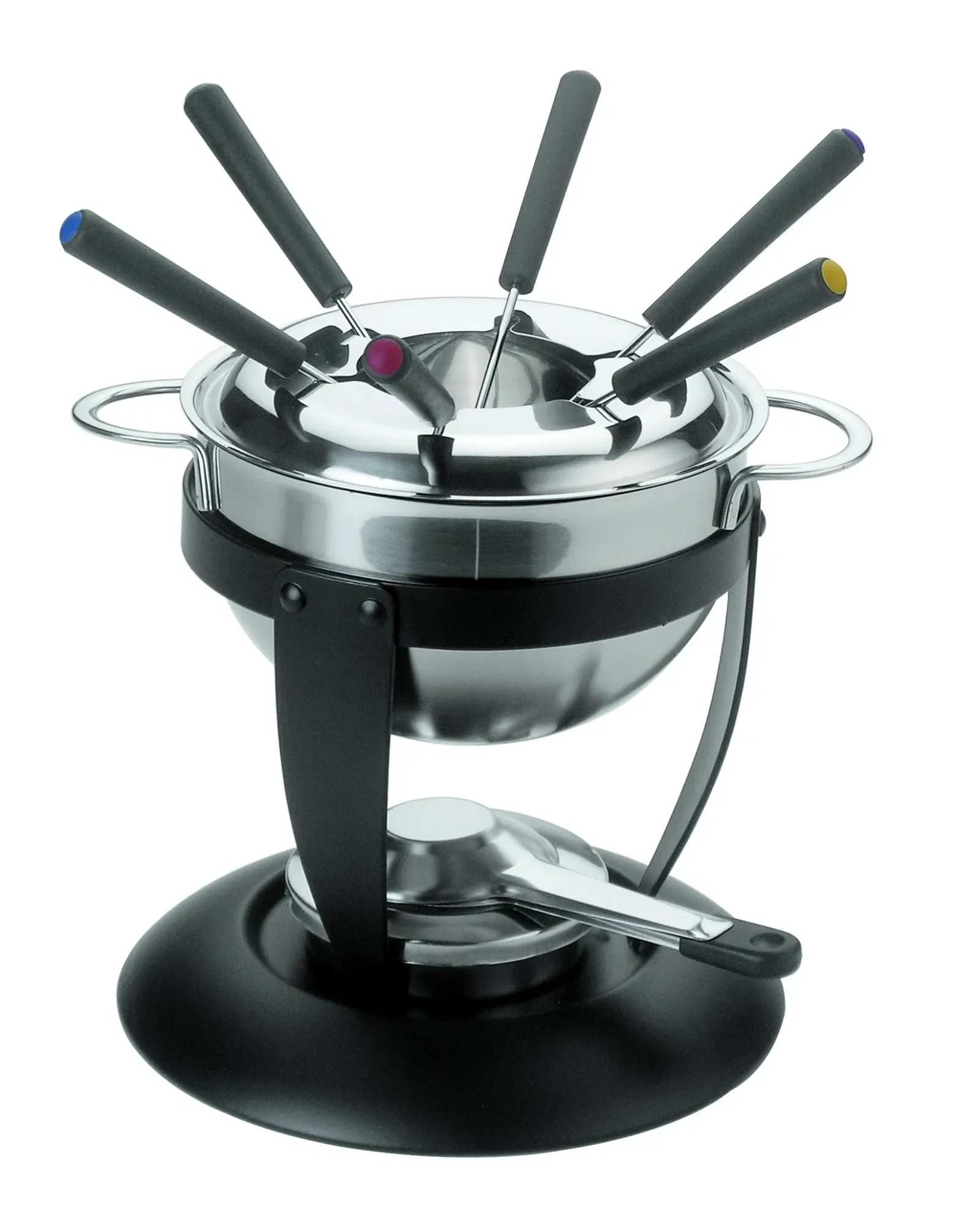Fondue Inox e Cerâmica 11 Peças 1,5 Litros 2 em 1 — imagem 1
