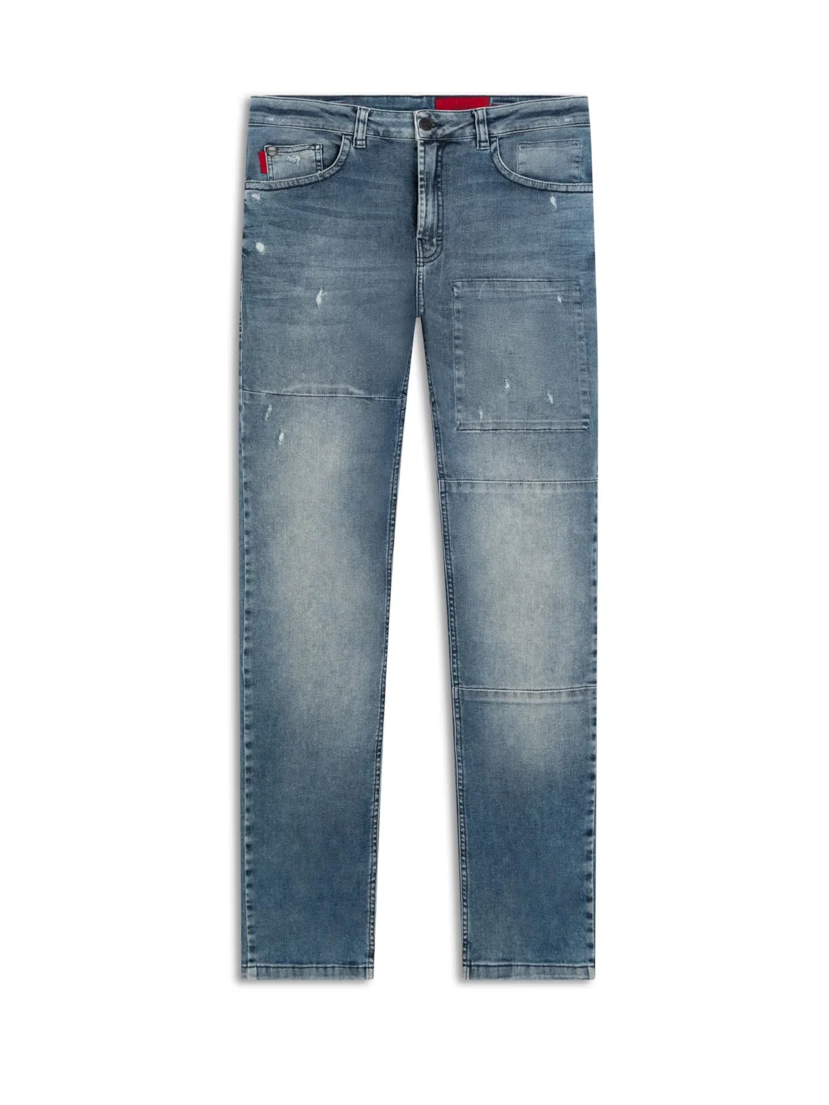 Calça Jeans St Slim Patch 1761 Lav.Medio C/ 3d — imagem 1