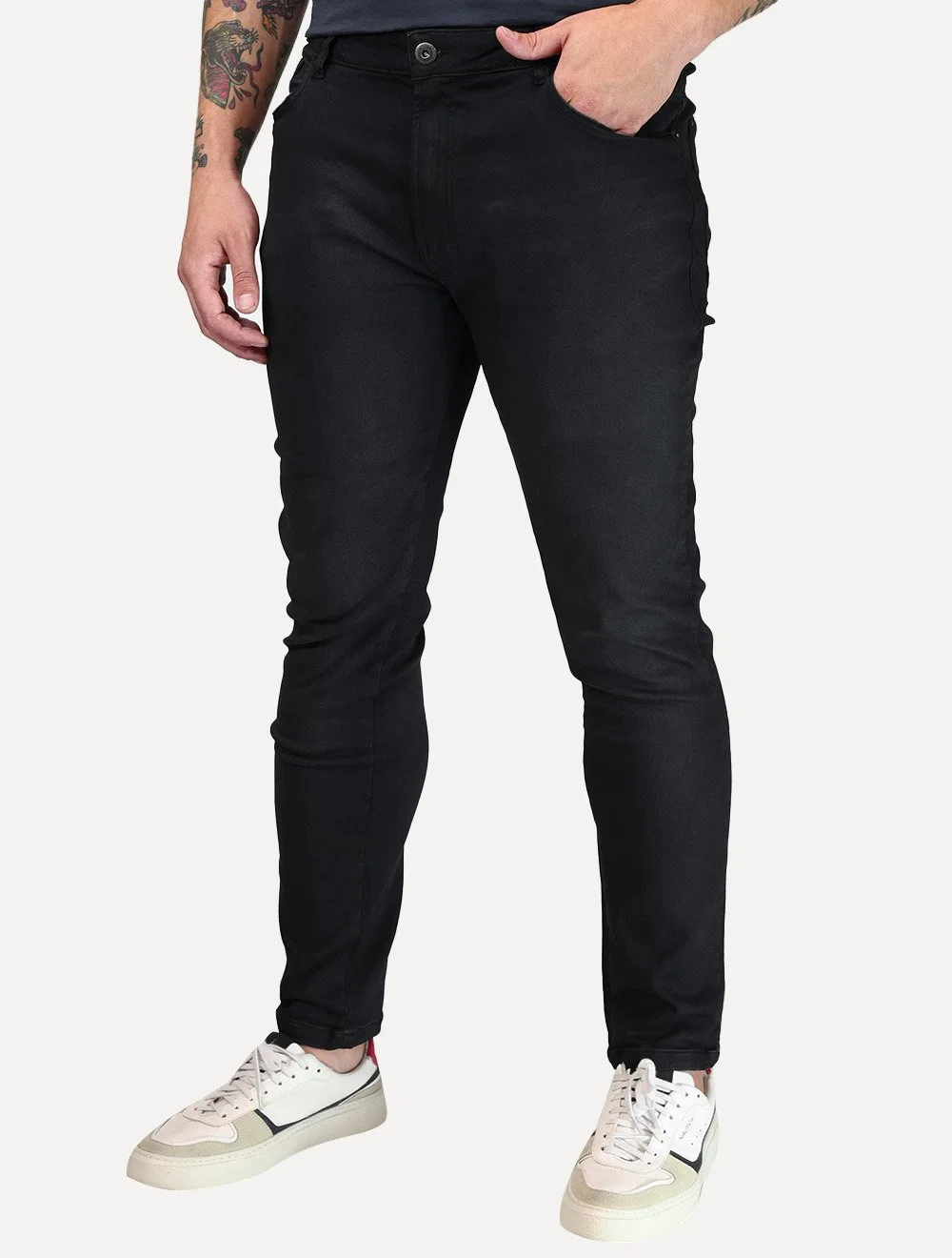 Calça Ellus Jeans Masculina Skinny Jogging Vivo Escura