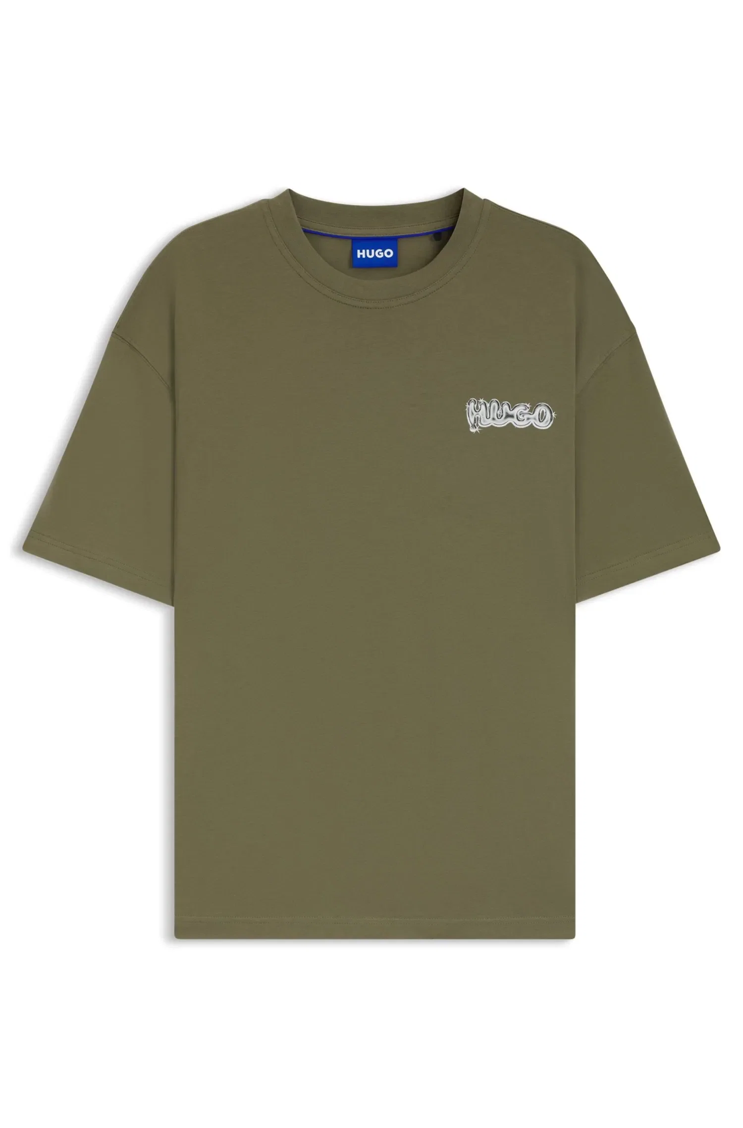 Camiseta Em Algodão Com Estampa De Logo — imagem 1