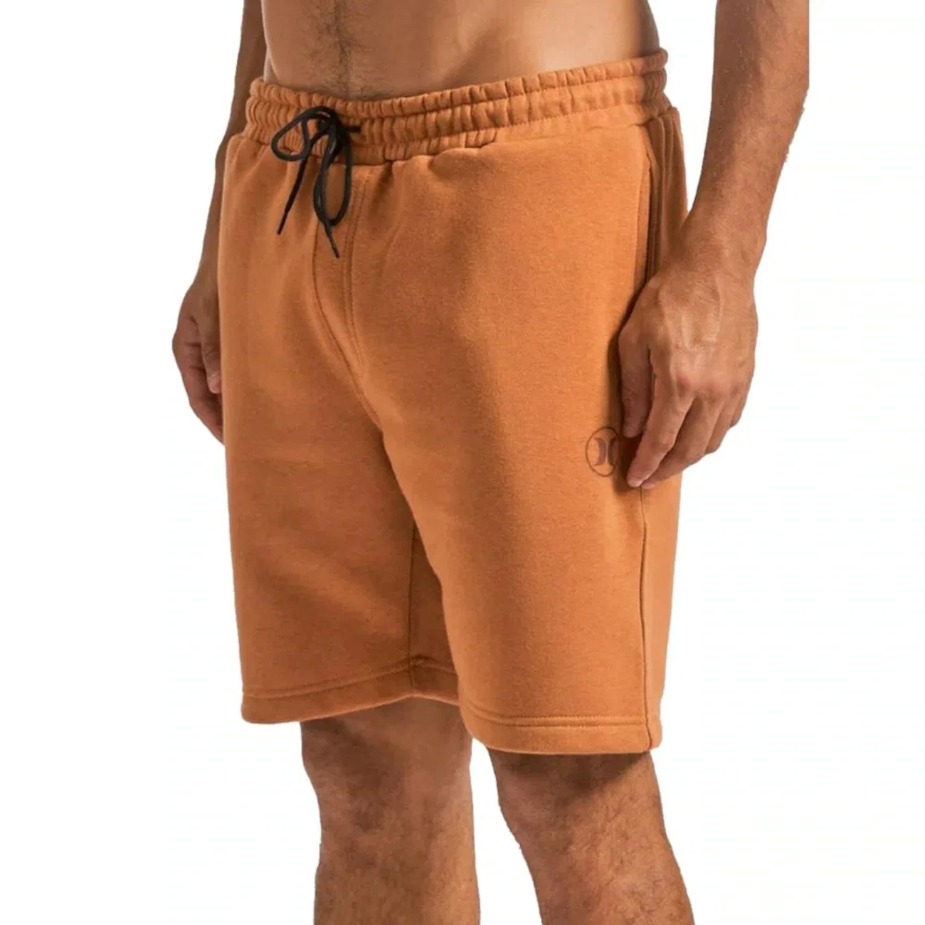 Bermuda de Moletom Hurley Circle Icon Masculina — imagem 1