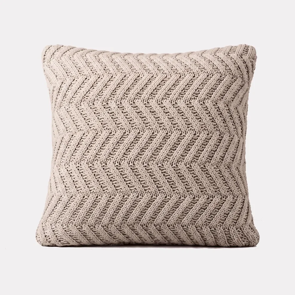 Almofada em Tricot 100% Algodão 40cm x 40cm Serine