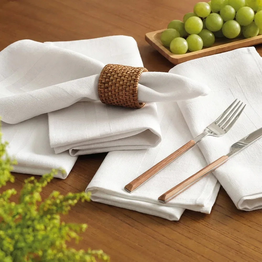 Guardanapo de Tecido Karsten Gourmet Branco — imagem 1