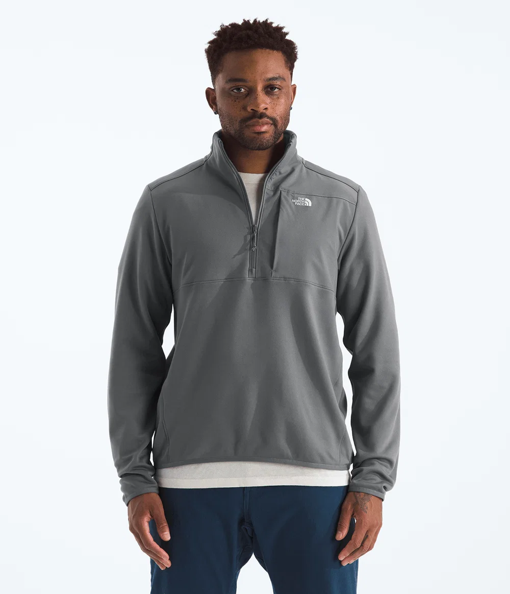 Fleece Masculino TNF Performance Fleece 1/4 Zip Smoked Pearl