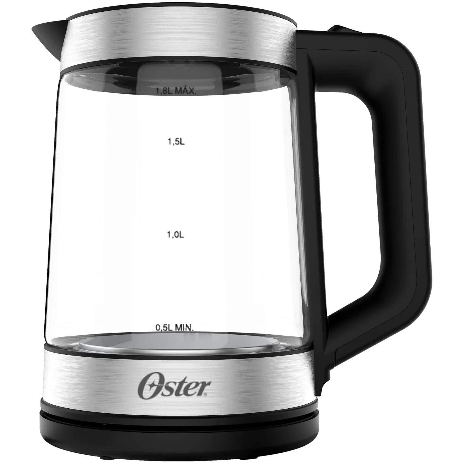 Chaleira Elétrica de Vidro com Infusor 1,8 Litros 127V Oster — imagem 1