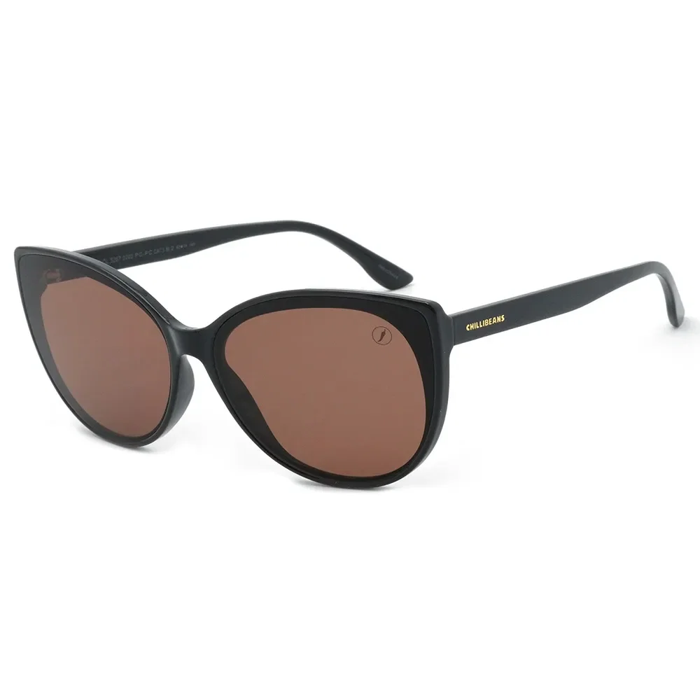 Óculos de Sol Feminino Chilli Beans Cat Marrom