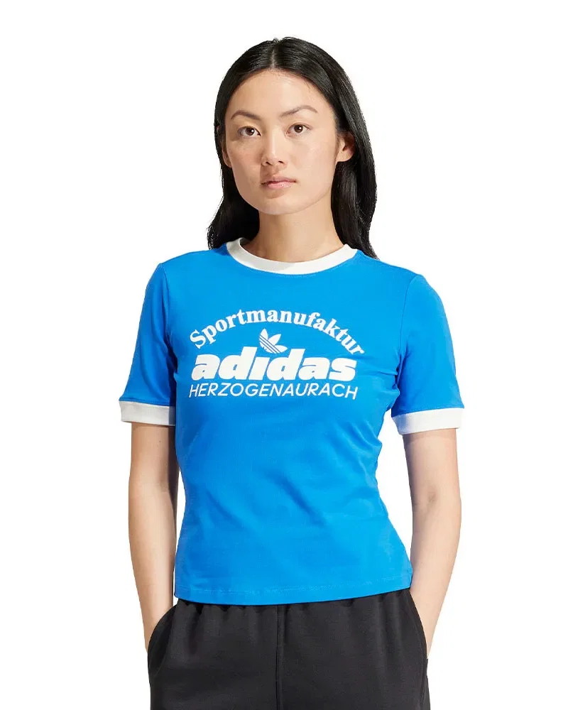 Camiseta Adidas Retro Grx Tee Feminina — imagem 1