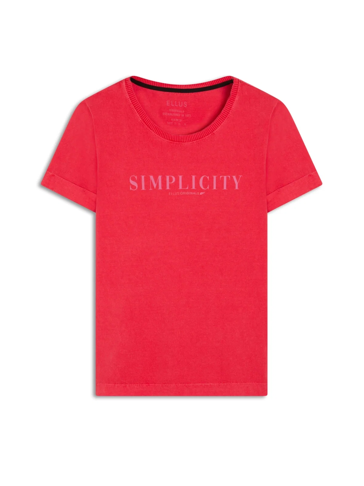 T-Shirt Stone Simplicity Vermelho — imagem 1